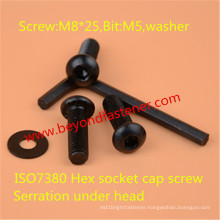 Serration Screw M8*25 DIY Screw